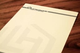 Briefpapier L&H Haustechnik GmbH