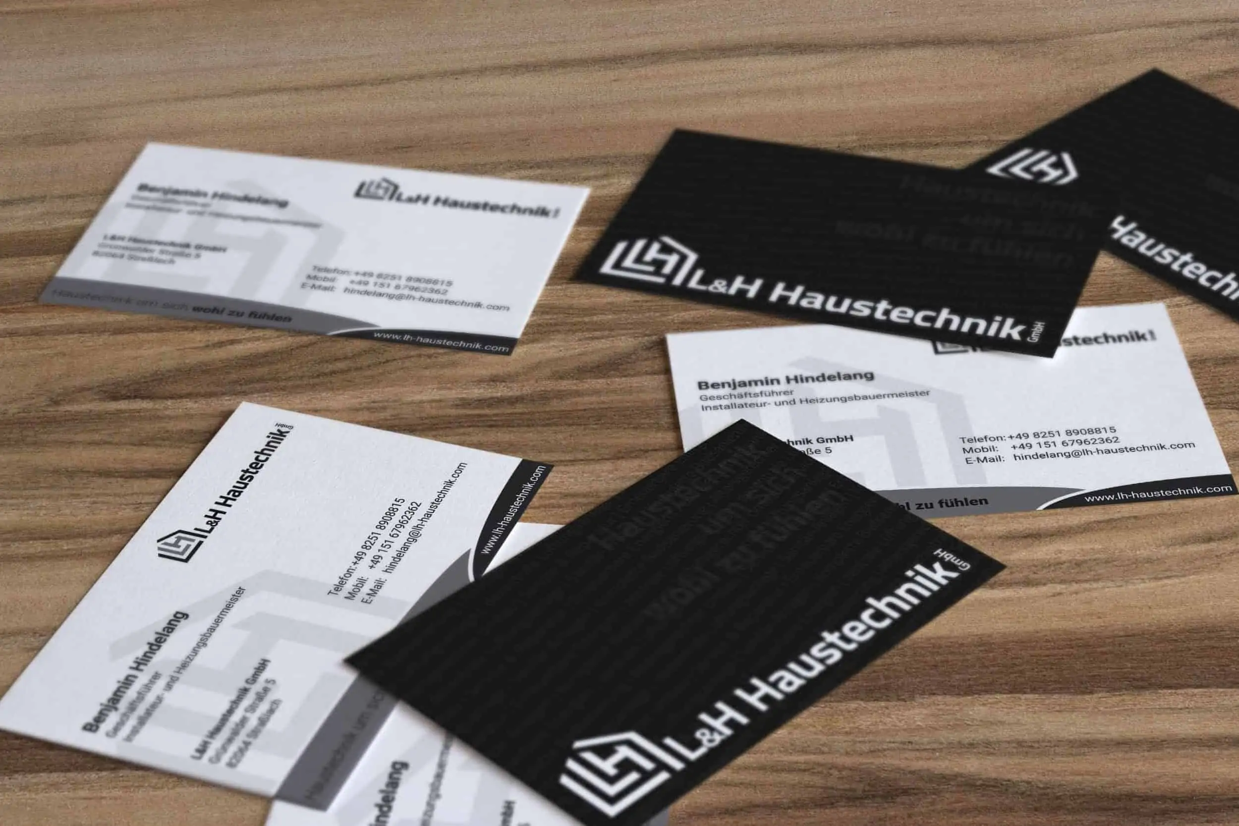 Visitenkarte L&H Haustechnik GmbH