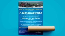 Plakat Motorradfreunde Marzling